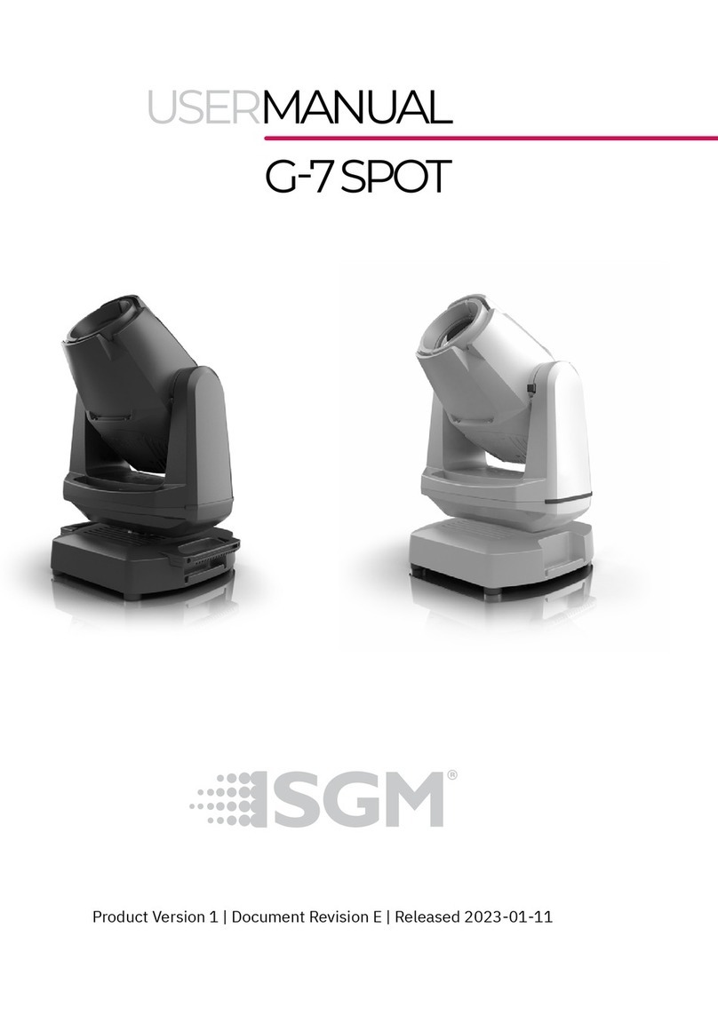 SGM G-7 SPOT User manual