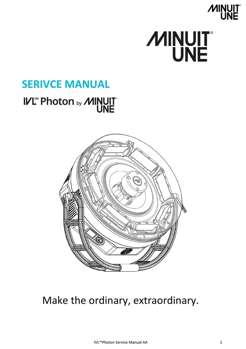 Minuit Une IVL PHOTON Service manual Minuit Une IVL PHOTON Service manual