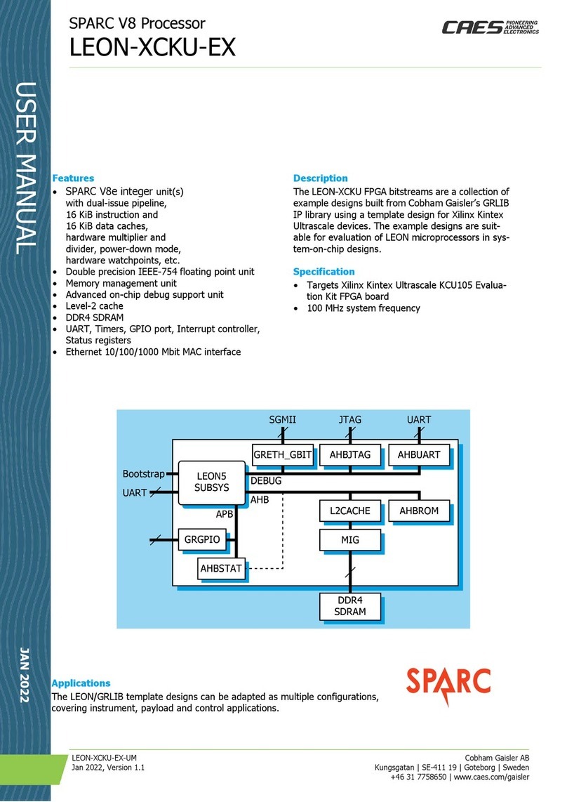 CAES SPARC V8 user manual