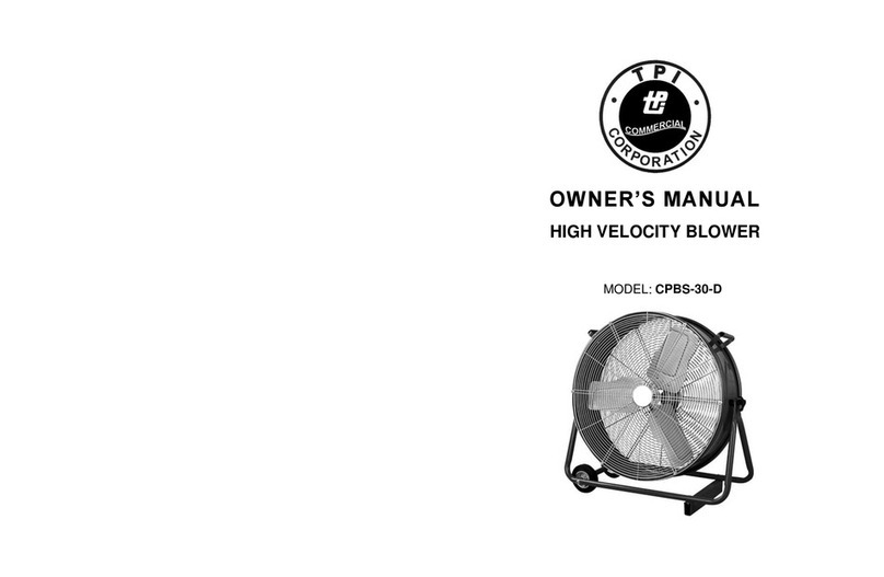 TPI Corporation CPBS-30-D owner's manual