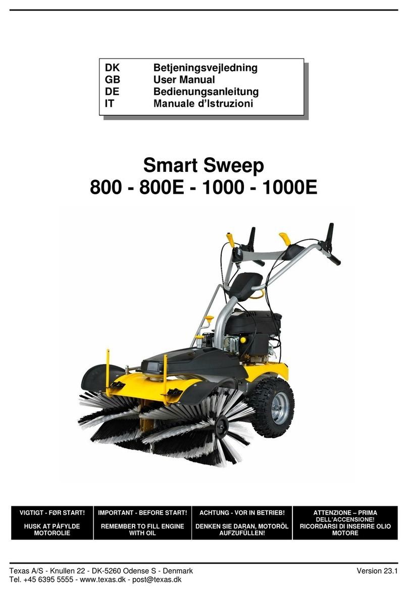 Texas A/S 800 user manual