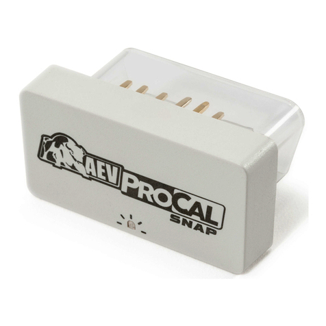 AEV ProCal SNAP user guide