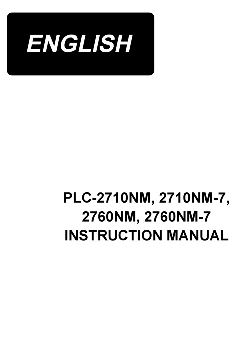 JUKI PLC-2710NM User manual