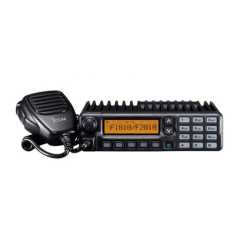 Icom IC-F1721D Service manual
