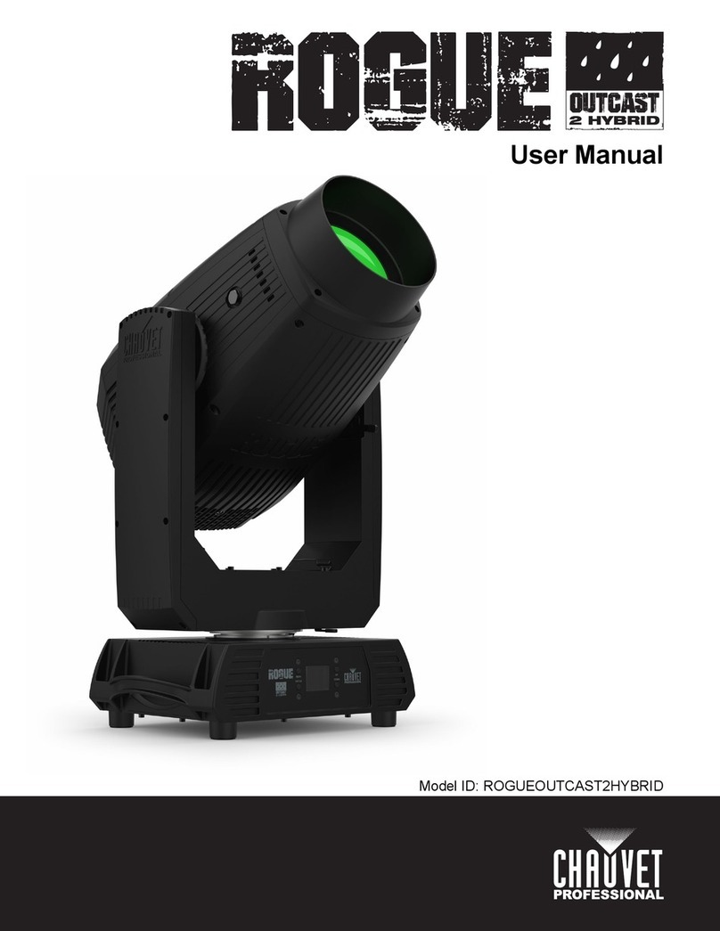 Chauvet Professional ROGUEOUTCAST2HYBRID user manual