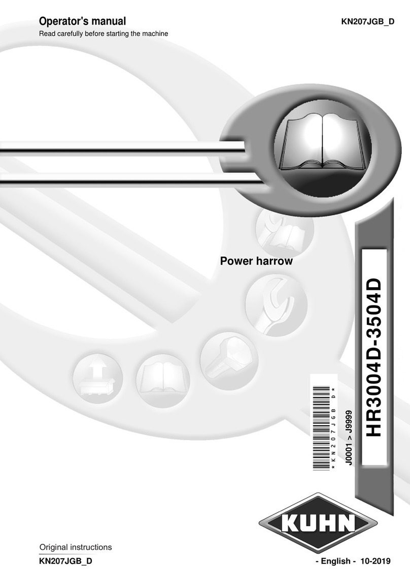 KUHN HR3004D User manual