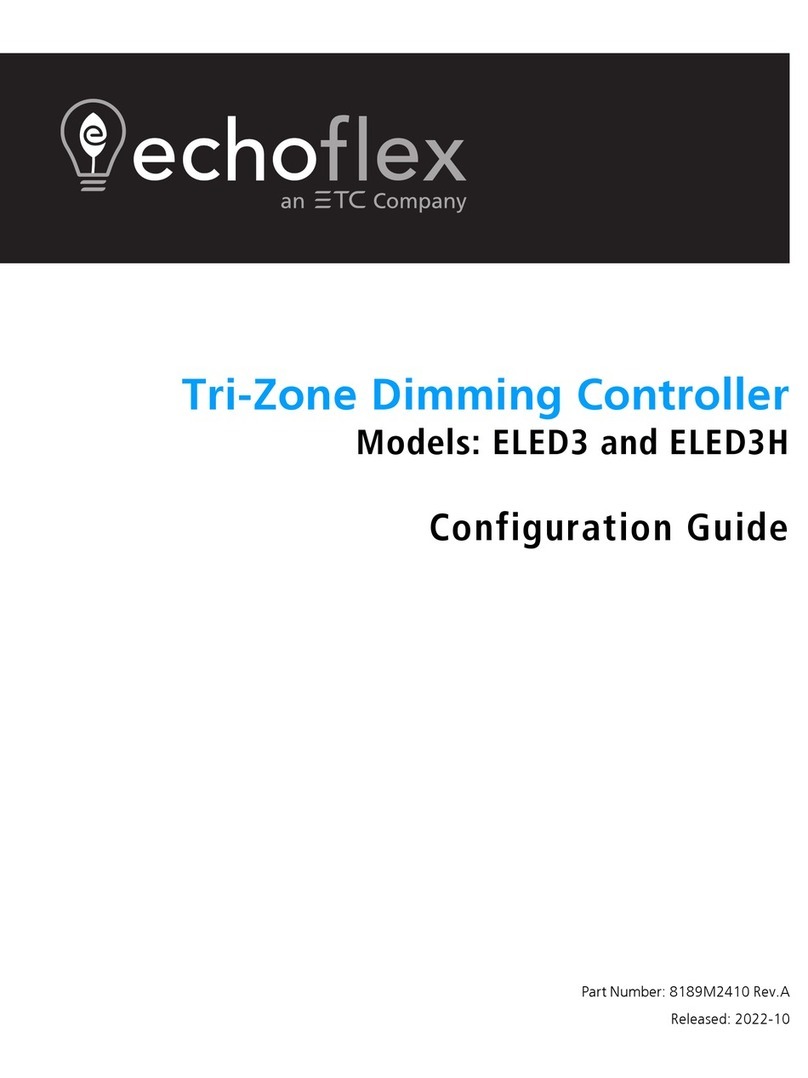 ETC Echoflex ELED3 Configuration guide