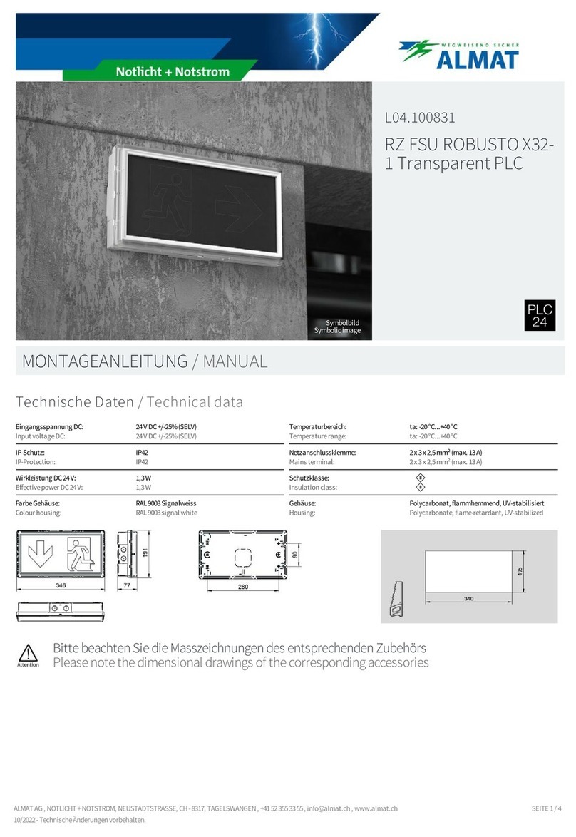Almat L04.100831 manual