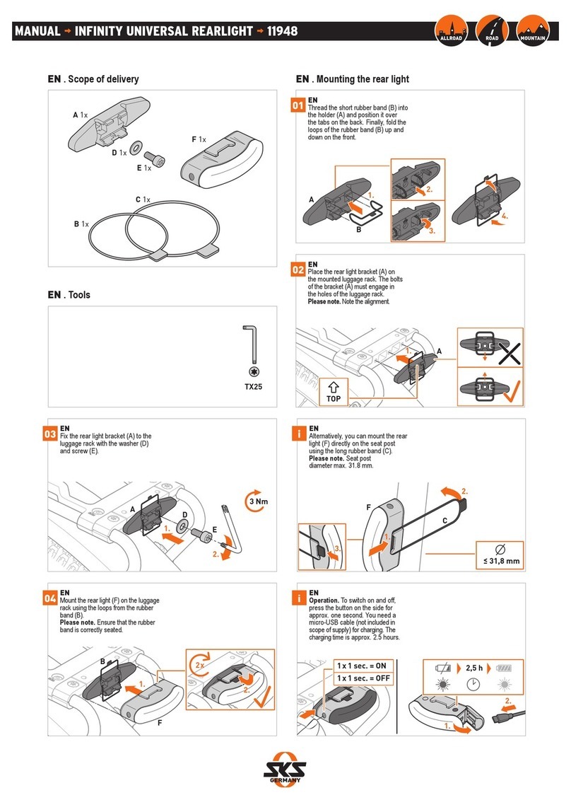 SKS Germany INFINITY UNIVERSAL quick start guide