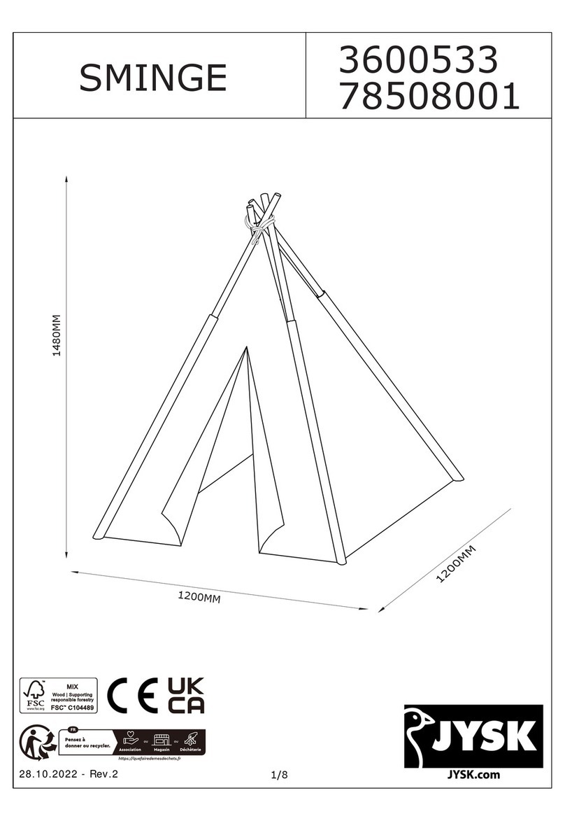 Jysk SMINGE 3600533 manual