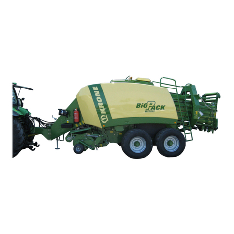Krone Big Pack 890 User manual