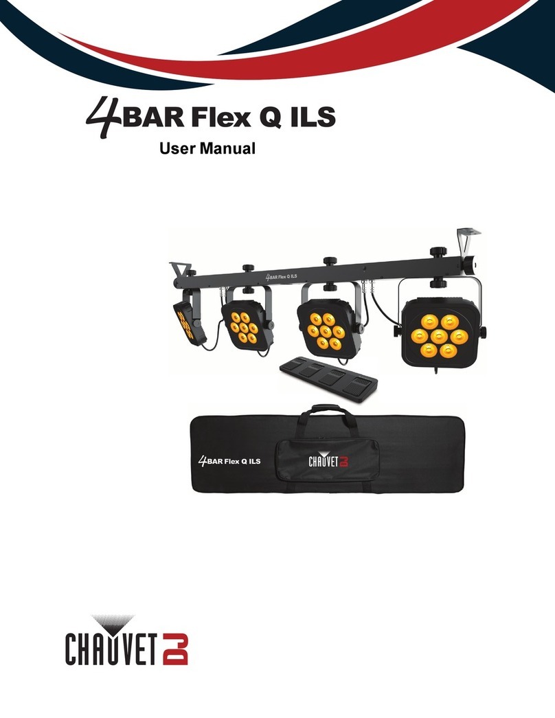 Chauvet DJ 4BAR Flex Q ILS User manual