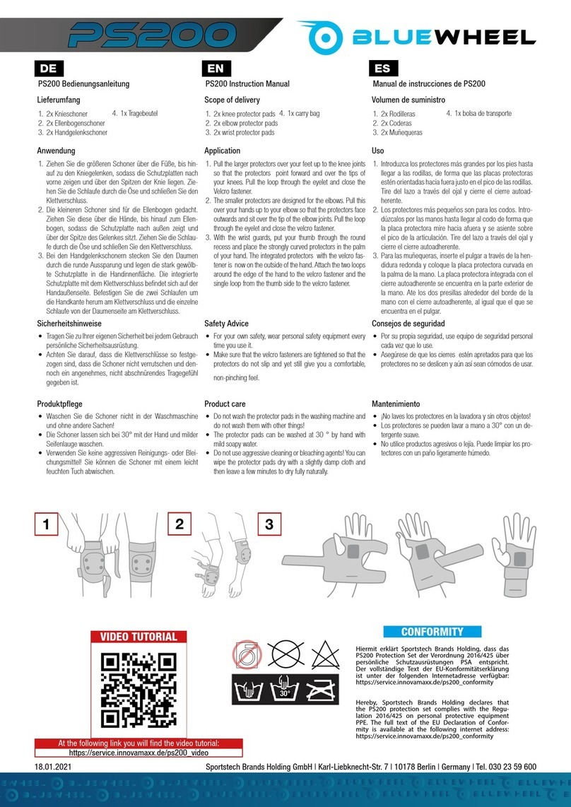 Bluewheel PS200 instruction manual
