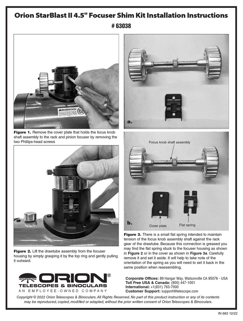 ORION TELESCOPES & BINOCULARS StarBlast II User manual