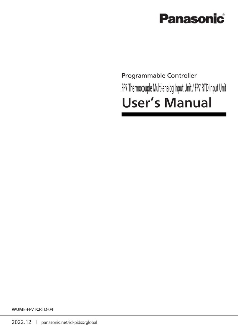 Panasonic FP7 Series user manual