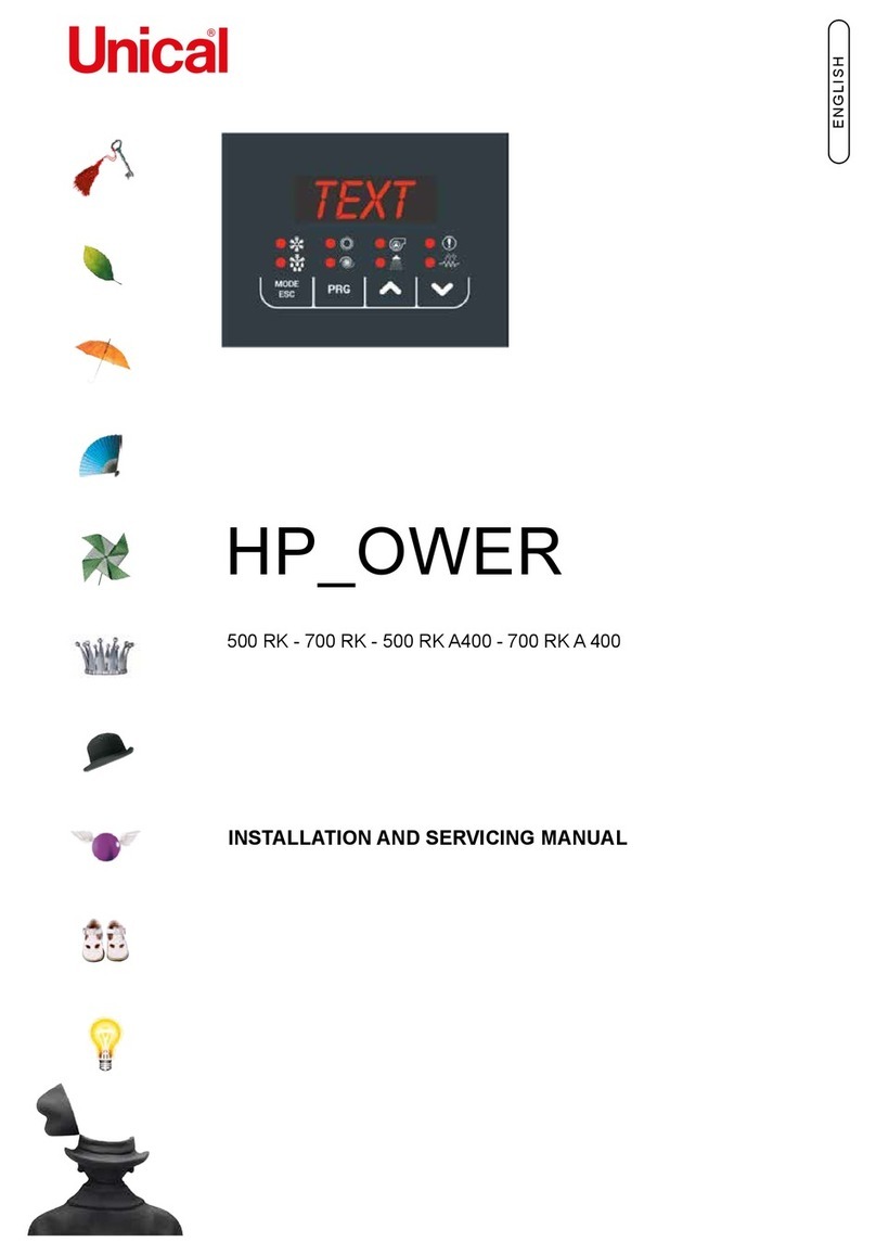 Unical HP OWER 500 RK Datasheet