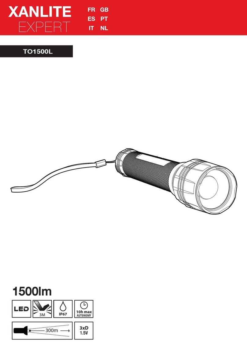 XanLite TO1500L user manual