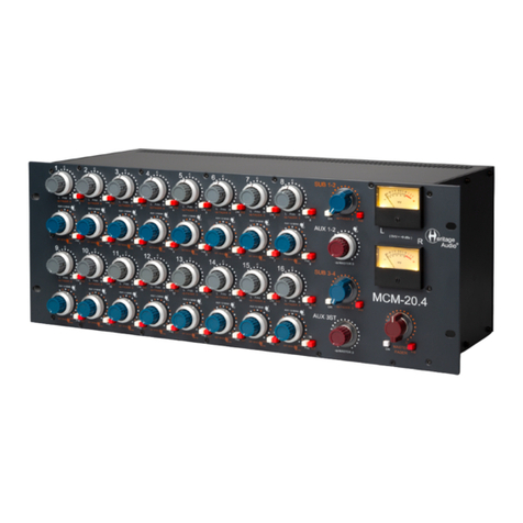 Heritage Audio MCM-20.4 user manual