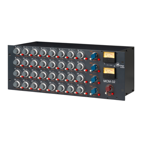 Heritage Audio MCM-32 user manual