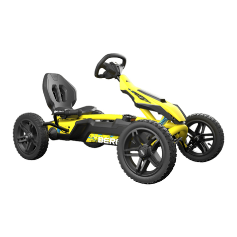 BERG Rally DRT Yellow 3 Gears user manual