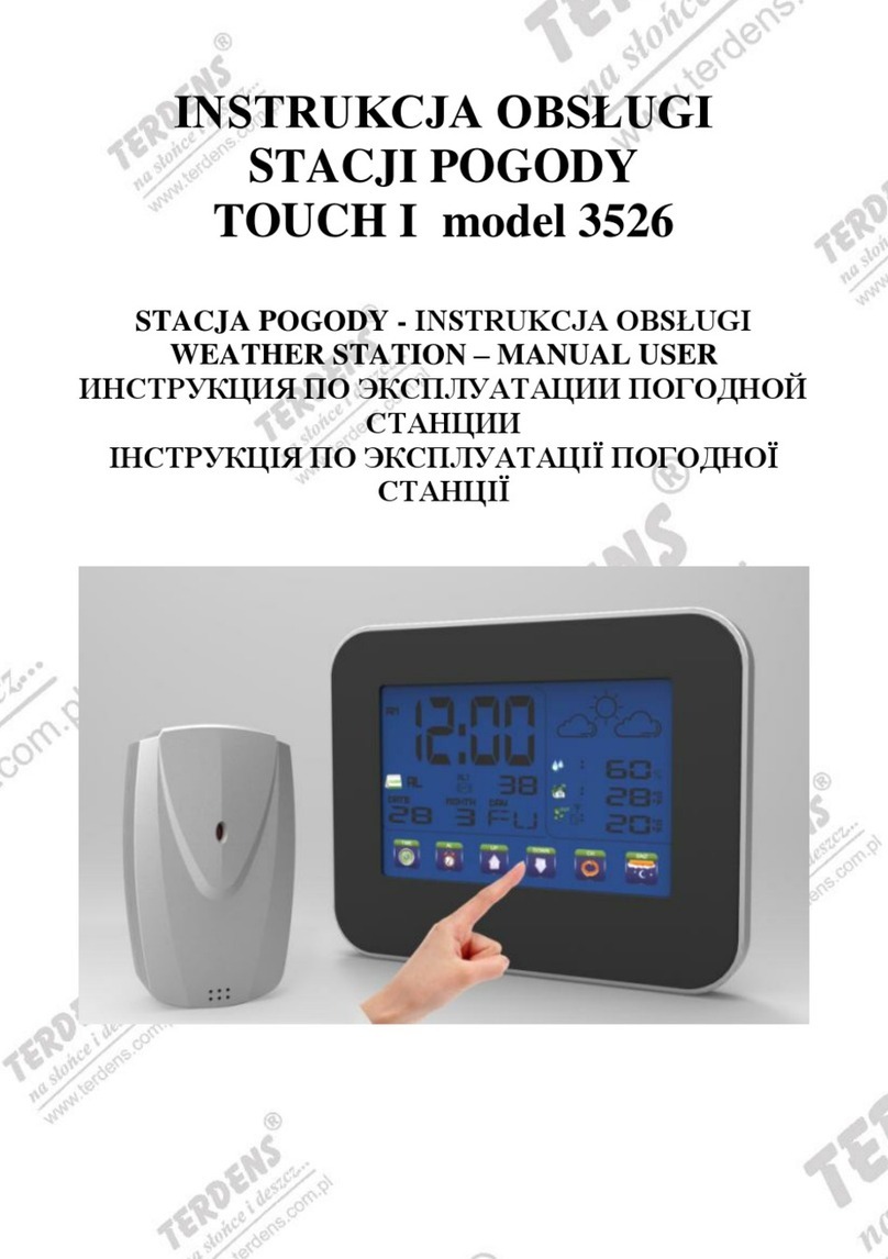 Terdens TOUCH I 3526 user manual