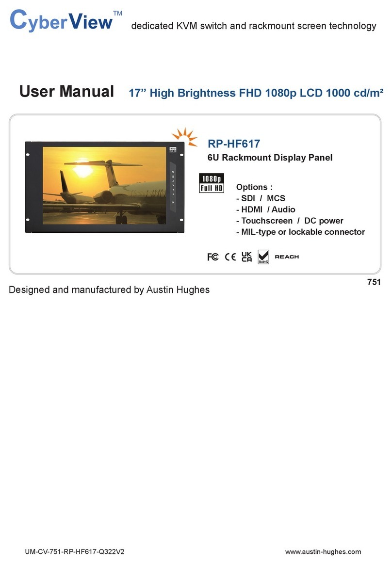 CyberView RP-HF617 User manual