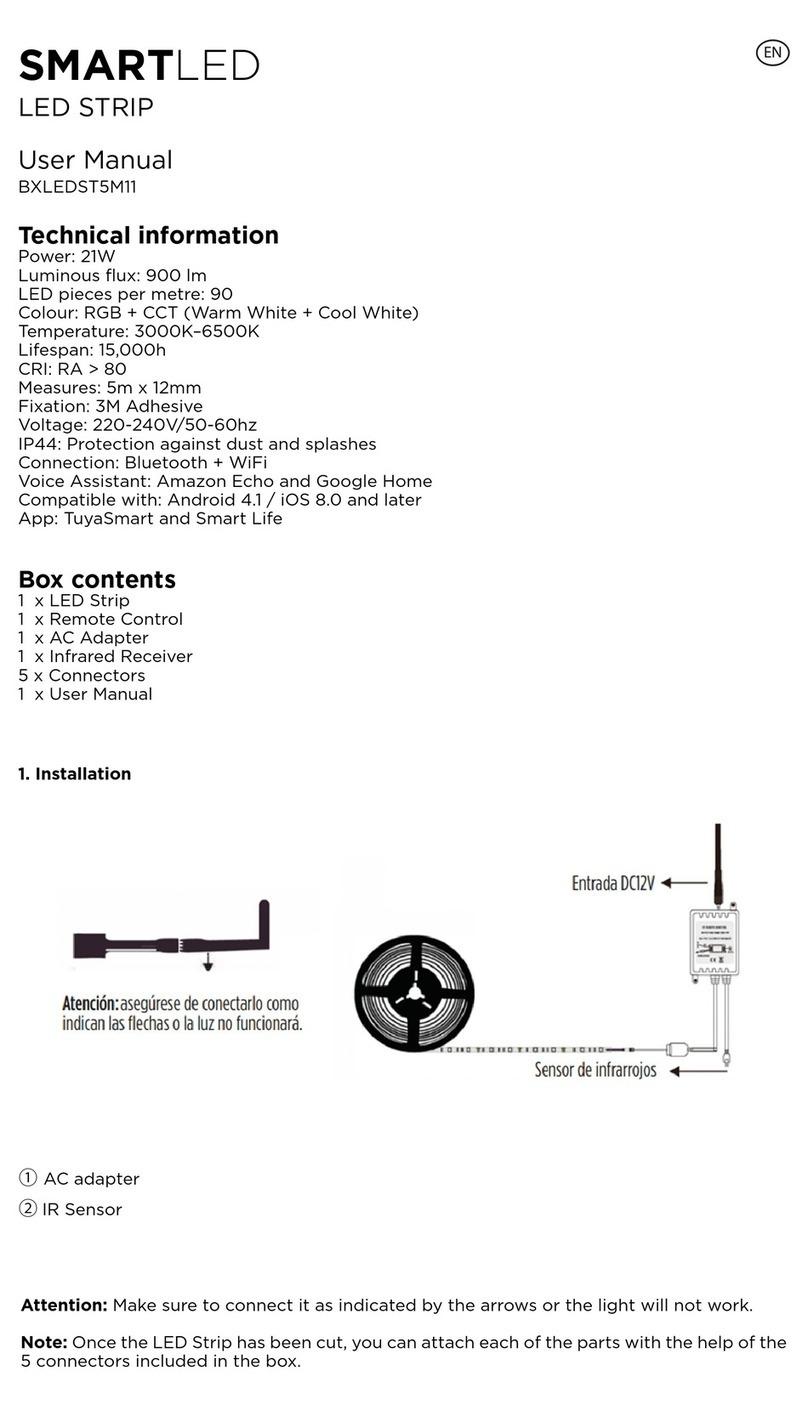 KSIX SMARTLED BXLEDST5M11 user manual