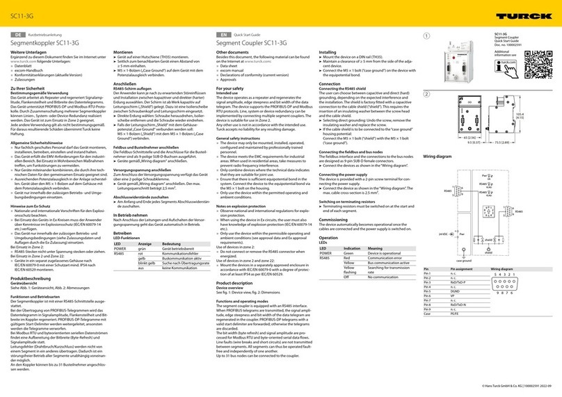 turck SC11-3G quick start guide