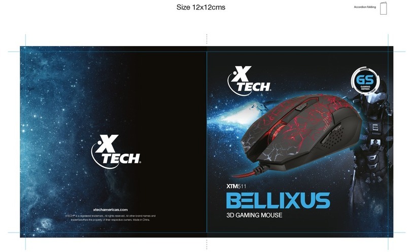 Xtech GS BELLIXUS XTM511 quick start guide