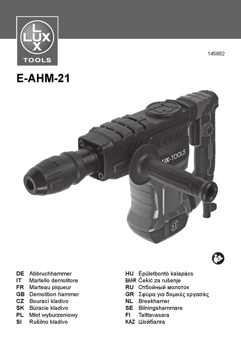 Lux Tools E-AHM-21 Original instructions