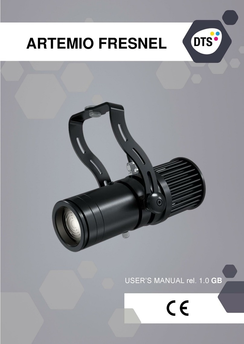 DTS ARTEMIO FRESNEL user manual