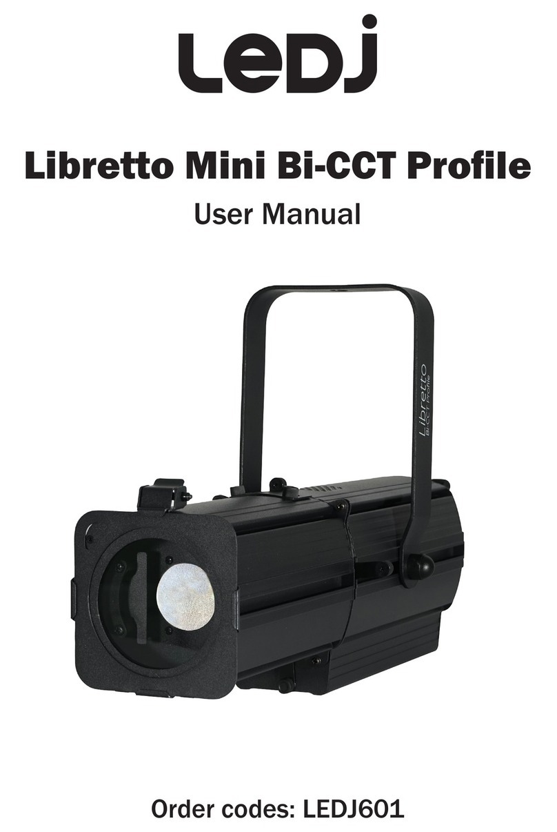 Ledj Libretto Mini Bi-CCT Profile User manual