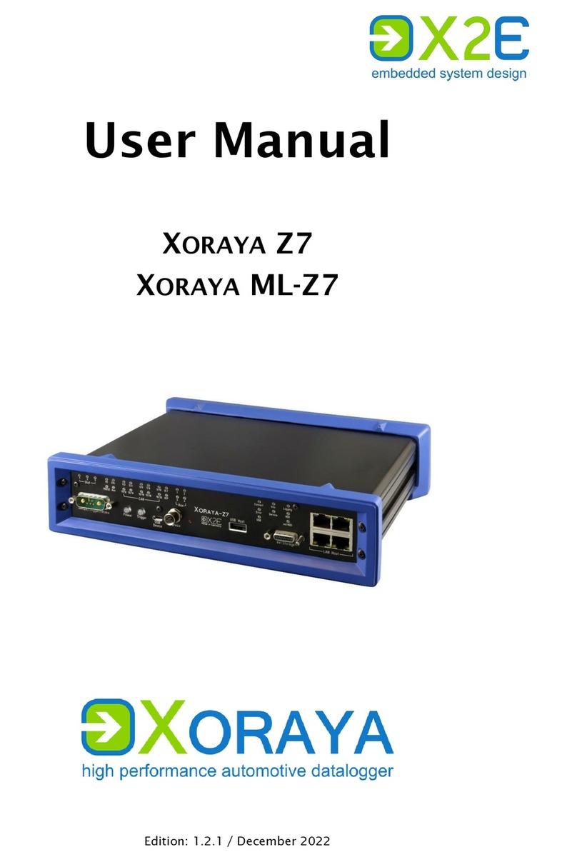 X2E XORAYA ML-Z7 user manual