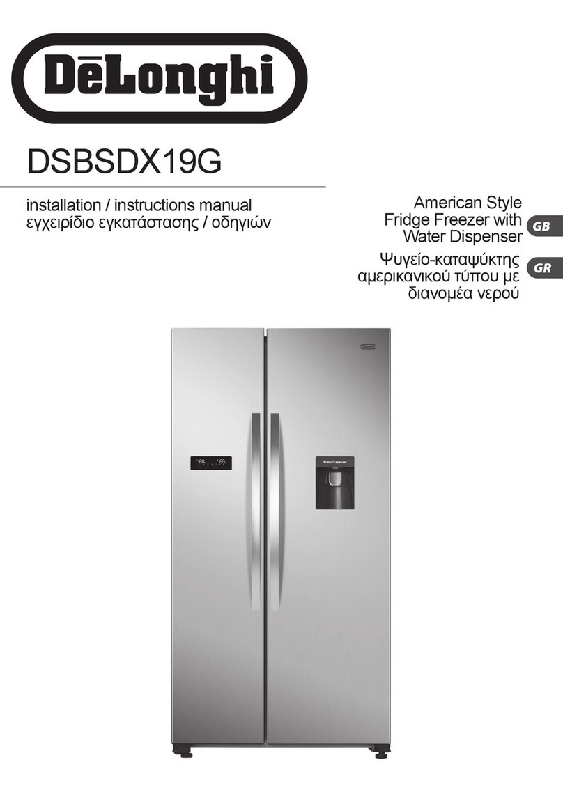 DeLonghi DSBSDX19G Service manual