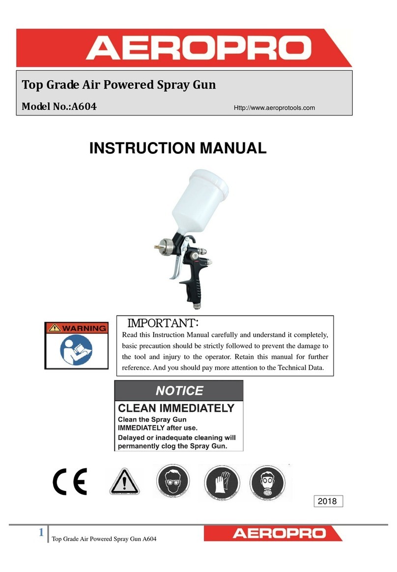 Aeropro A604 instruction manual