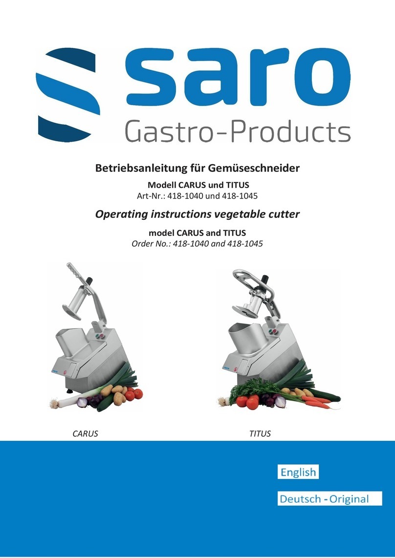 saro CARUS operating instructions