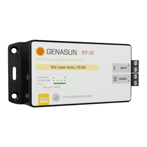 Genasun GV-10 User manual