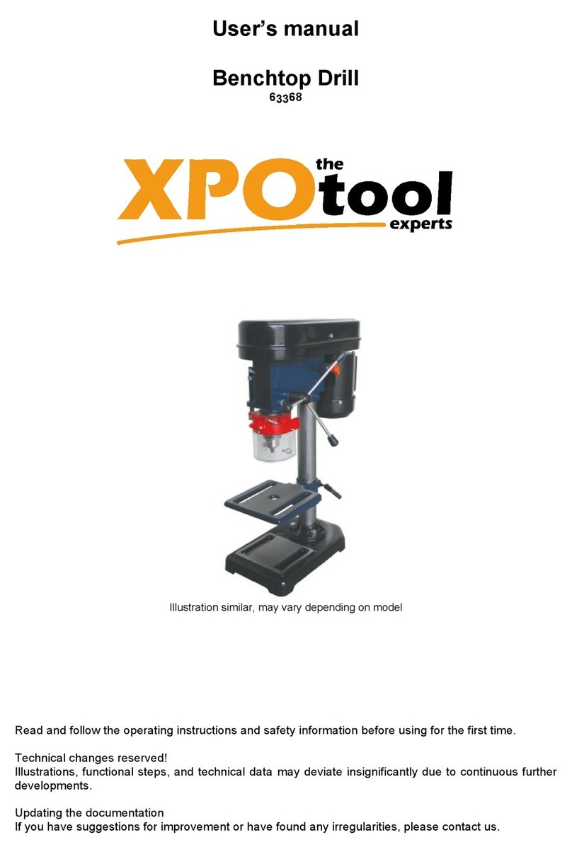 XPOtool 63368 User manual