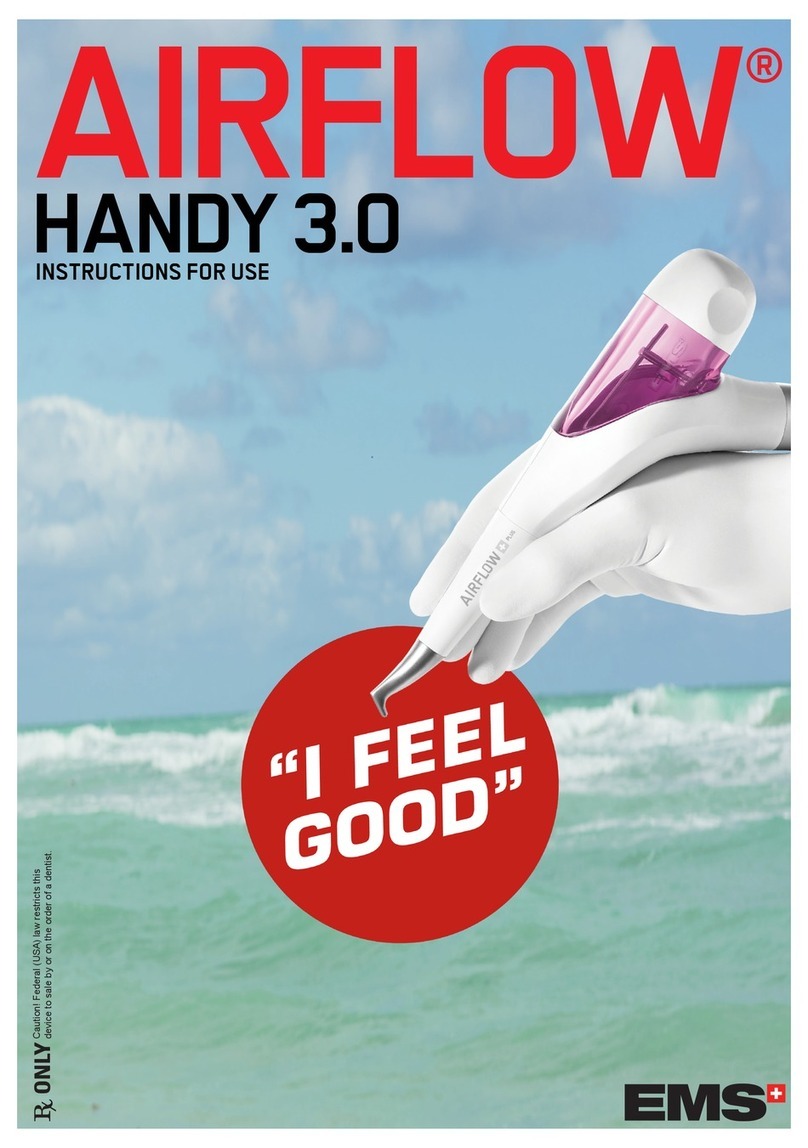 EMS AIR-FLOW handy 3.0 Instructions for use