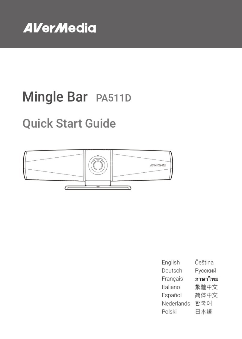Avermedia Mingle Bar PA511D User manual