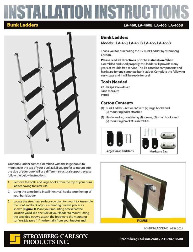 Stromberg Carlson Products LA-460 installation instructions