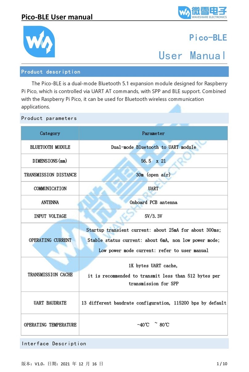 Waveshare Pico-BLE user manual