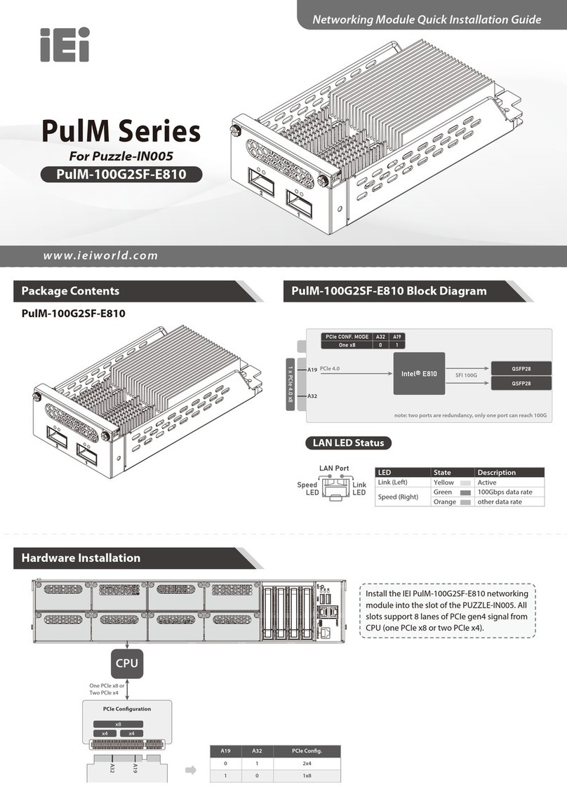 IEI Technology PulM Series User manual