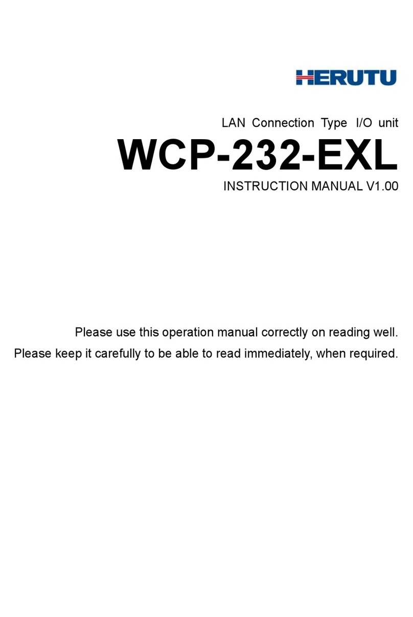 Herutu WCP-232-EXL instruction manual