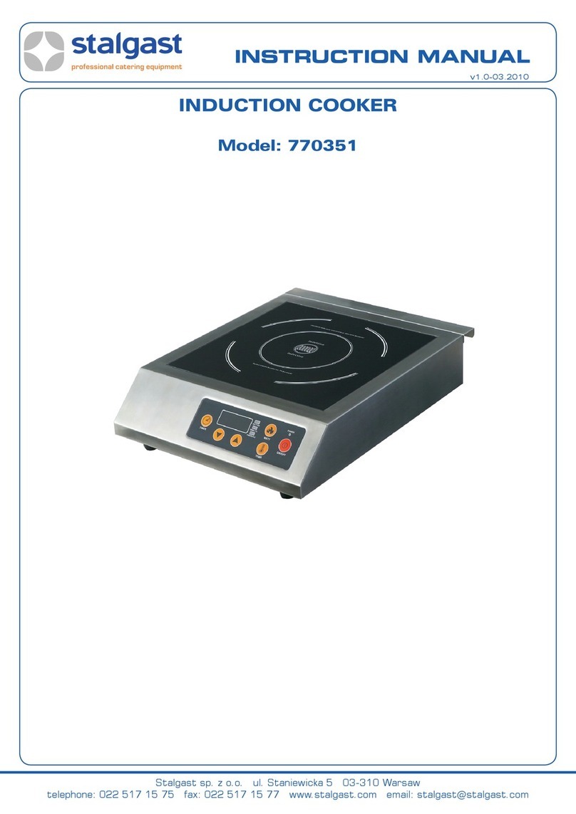 Stalgast 770351 instruction manual