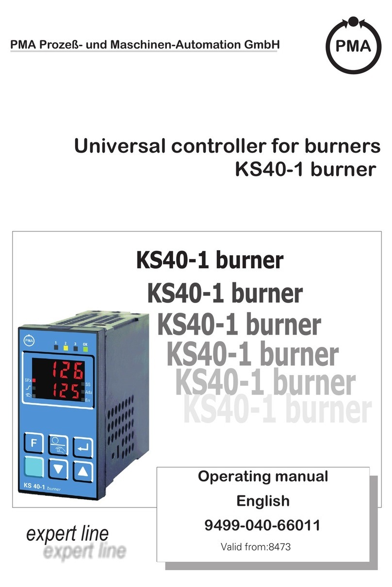 PMA KS40-1 operating manual