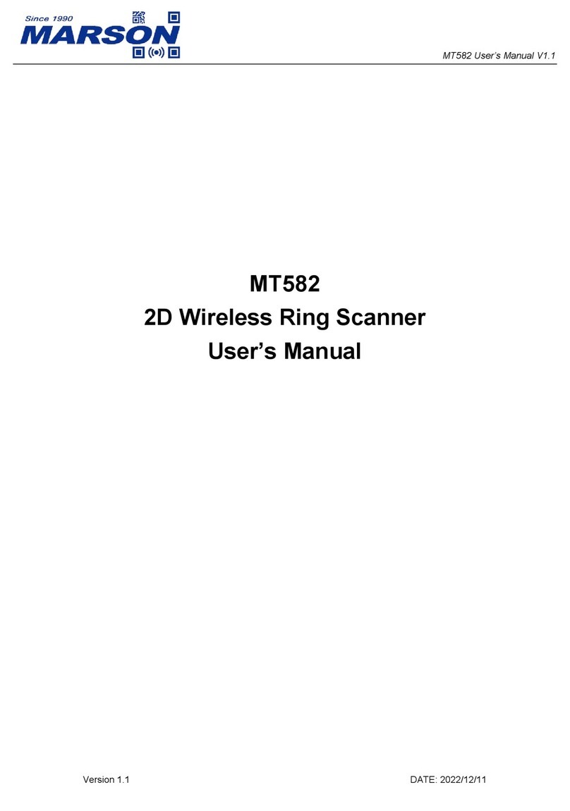 Marson MT582 User manual