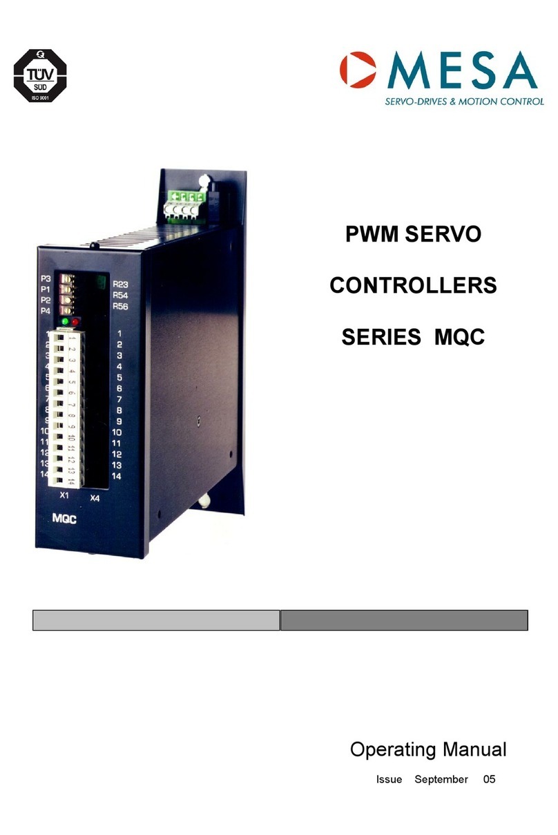 Mesa MQC Series User manual