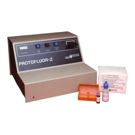 Helena Laboratories ProtoFluor-Z 2005 User manual