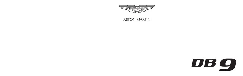 Aston Martin DB9 2009 User manual